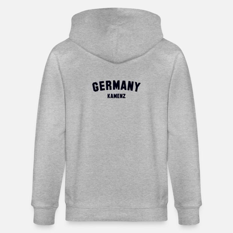KAMENZ - Veste à capuche bio CULTIVATOR Stanley/Stella Unisexe - gris chiné