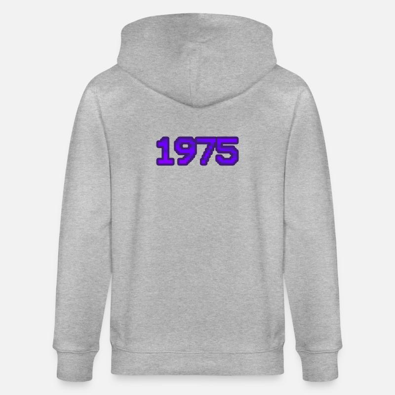 Nerd 1975 - Veste à capuche bio CULTIVATOR Stanley/Stella Unisexe - gris chiné