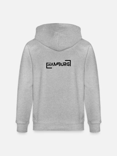 Hambourg - Veste à capuche bio CULTIVATOR Stanley/Stella Unisexe - gris chiné