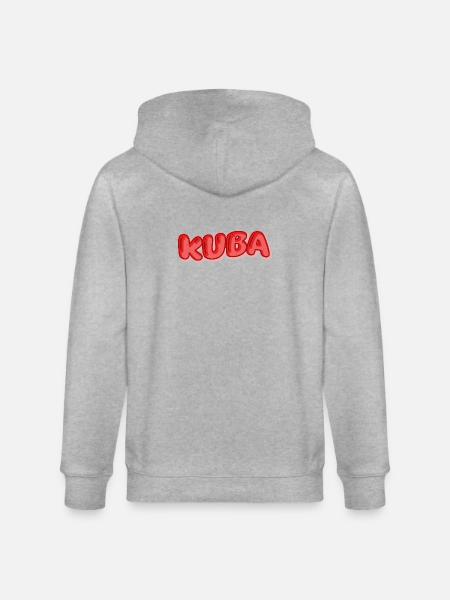Comic Kuba - Stanley/Stella Unisex Bio-Kapuzenjacke CULTIVATOR - Grau meliert