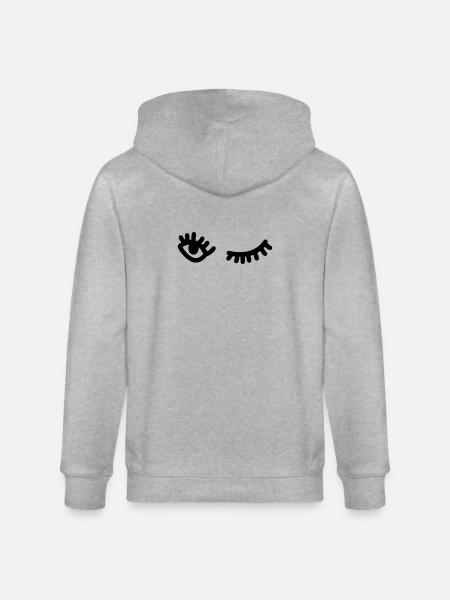 Wink - Stanley/Stella CULTIVATOR Unisex Organic Hooded Jacket - heather grey