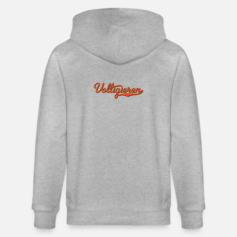 2541614 15344115 voltigage - Veste à capuche bio CULTIVATOR Stanley/Stella Unisexe - gris chiné