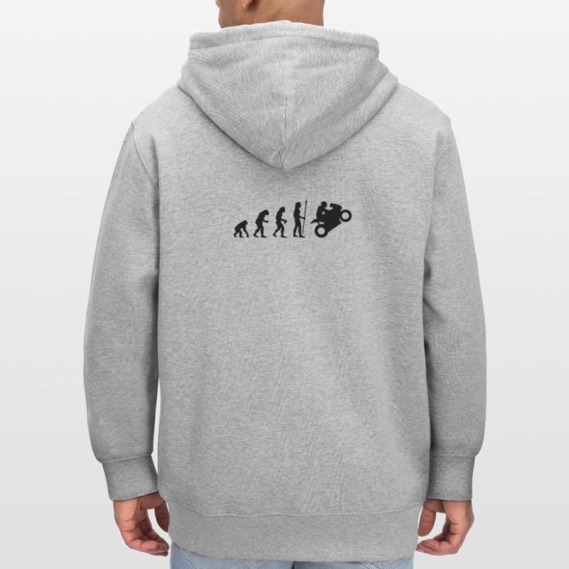 evolution_biker Stanley/Stella Unisex Bio-Kapuzenjacke CULTIVATOR 