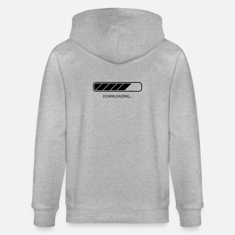 Herunterladen - Stanley/Stella Unisex Bio-Kapuzenjacke CULTIVATOR - Grau meliert