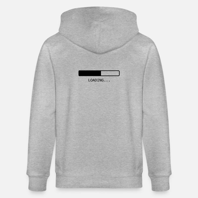 Loading... - Veste à capuche bio CULTIVATOR Stanley/Stella Unisexe - gris chiné