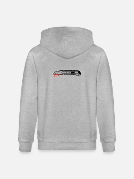 cutter - Stanley/Stella Unisex Bio-Kapuzenjacke CULTIVATOR  - Grau meliert