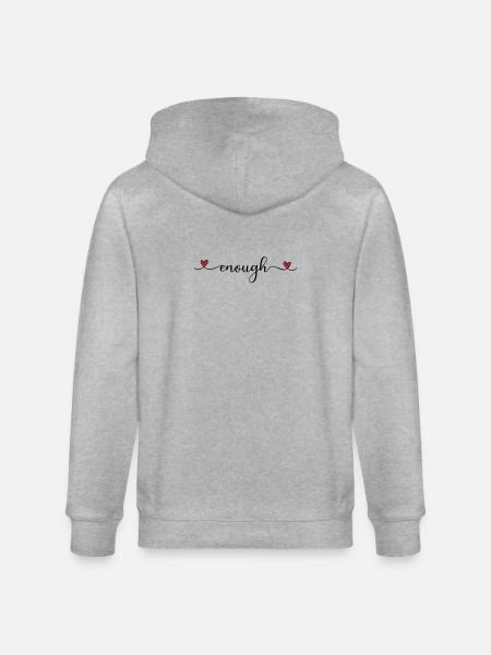 assez - Veste à capuche bio CULTIVATOR Stanley/Stella Unisexe - gris chiné