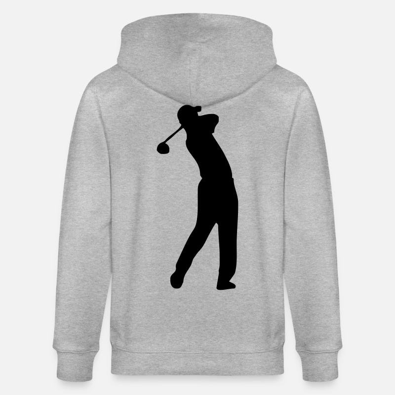 golf - Veste à capuche bio CULTIVATOR Stanley/Stella Unisexe - gris chiné