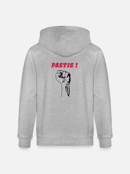 REVOLUTION PASTIS - Veste à capuche bio CULTIVATOR Stanley/Stella Unisexe - gris chiné