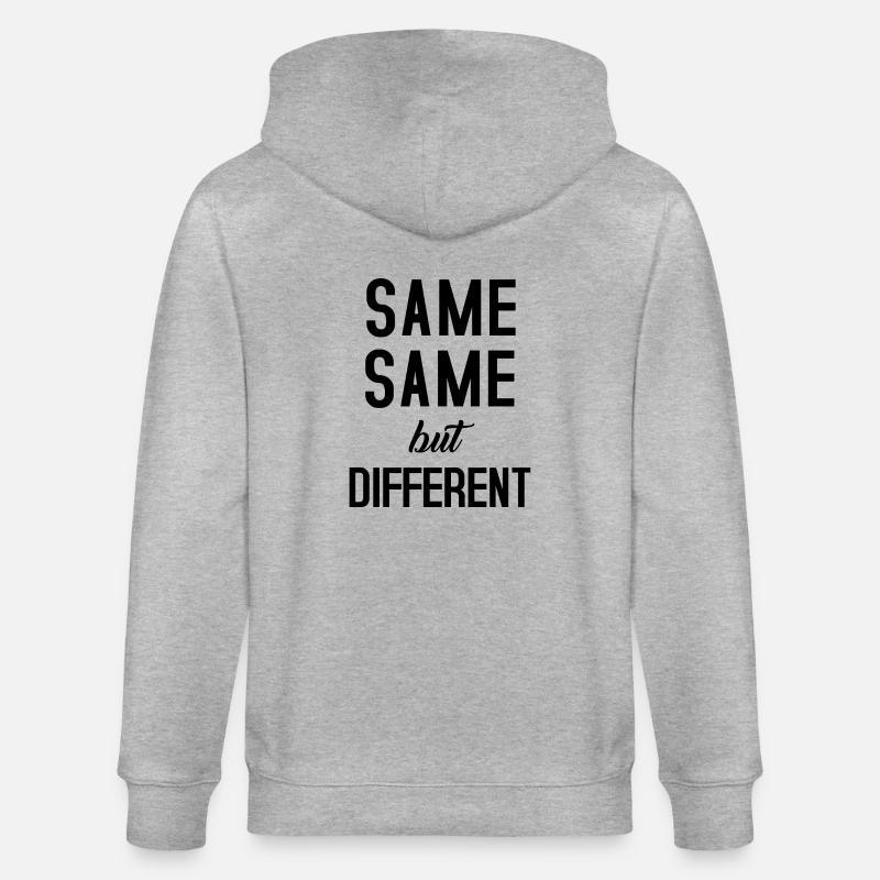 Same Same - Stanley/Stella Unisex Bio-Kapuzenjacke CULTIVATOR  - Grau meliert