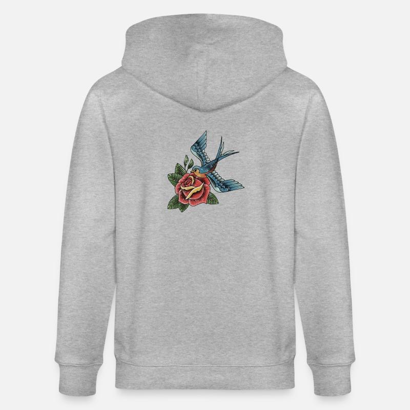 avaler - Veste à capuche bio CULTIVATOR Stanley/Stella Unisexe - gris chiné