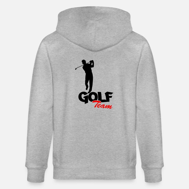 golfer_team2 - Veste à capuche bio CULTIVATOR Stanley/Stella Unisexe - gris chiné