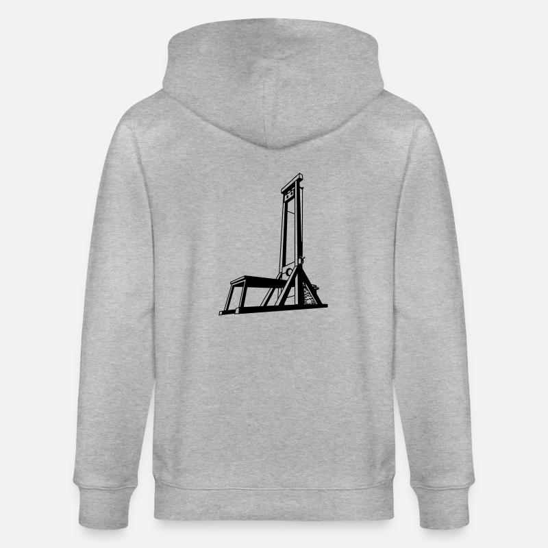 guillotine - Stanley/Stella Unisex Bio-Kapuzenjacke CULTIVATOR  - Grau meliert