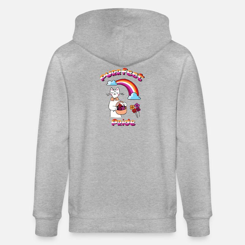 Fierté parfaite - Veste à capuche bio CULTIVATOR Stanley/Stella Unisexe - gris chiné