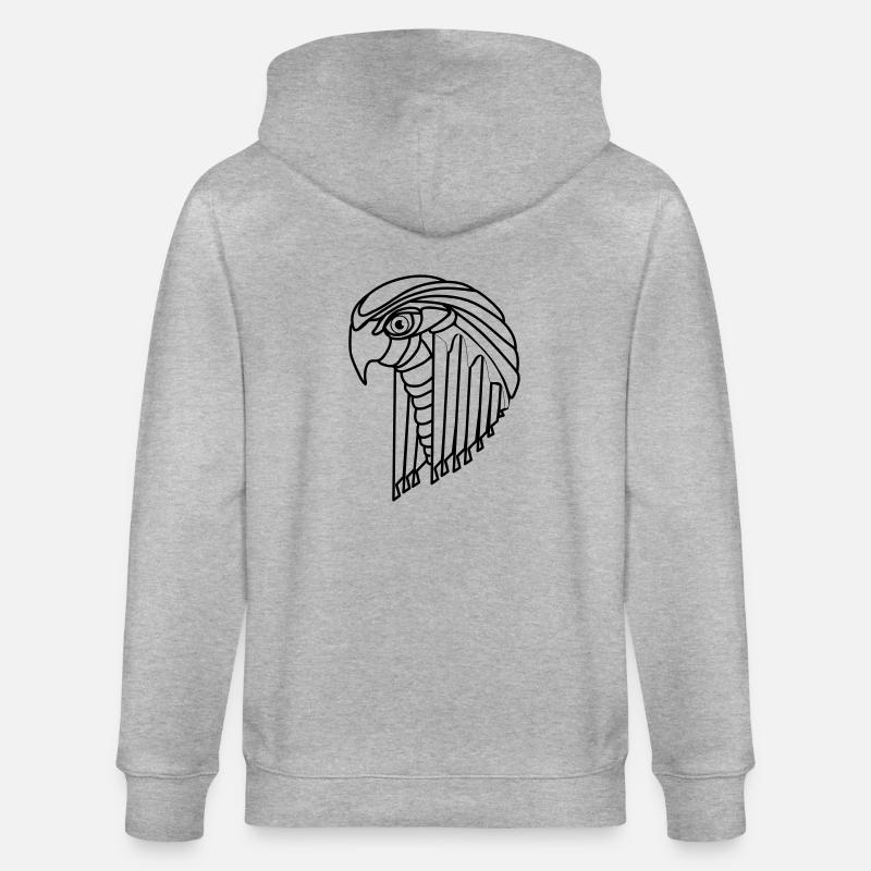 tecbird - Stanley/Stella Unisex Bio-Kapuzenjacke CULTIVATOR - Grau meliert