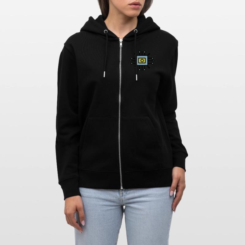 Chip Digital Computer Sensor Stanley/Stella Unisex Bio-Kapuzenjacke CULTIVATOR 