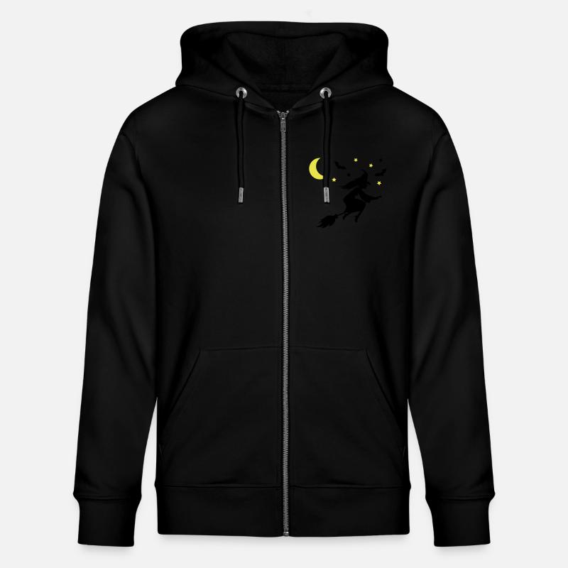 Sorcière - Veste à capuche bio CULTIVATOR Stanley/Stella Unisexe - noir