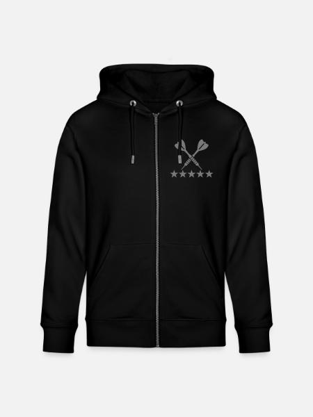 Jeu de fléchettes - Veste à capuche bio CULTIVATOR Stanley/Stella Unisexe - noir