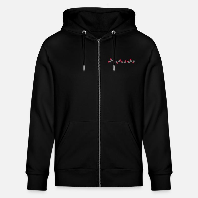 pilule - Veste à capuche bio CULTIVATOR Stanley/Stella Unisexe - noir