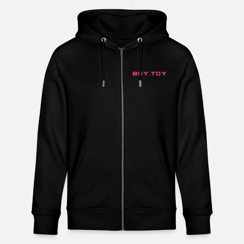 Boy Toy - Stanley/Stella Unisex Bio-Kapuzenjacke CULTIVATOR - Schwarz