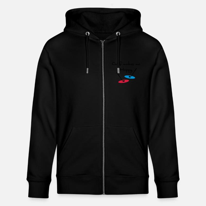 golf - Veste à capuche bio CULTIVATOR Stanley/Stella Unisexe - noir