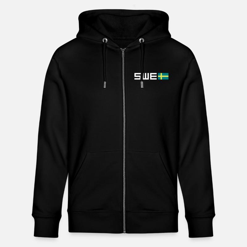 Sweden - Stanley/Stella CULTIVATOR  Unisex Organic Hooded Jacket - black