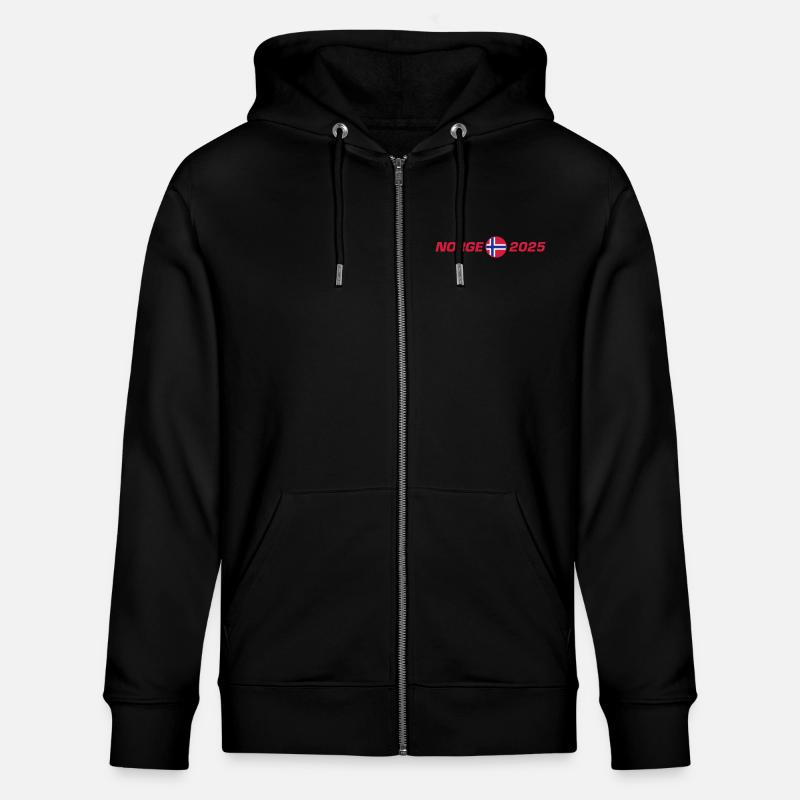 Norvège 2025 - Veste à capuche bio CULTIVATOR Stanley/Stella Unisexe - noir
