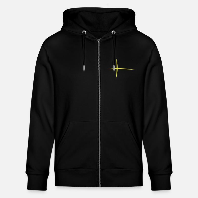 suède - Veste à capuche bio CULTIVATOR Stanley/Stella Unisexe - noir