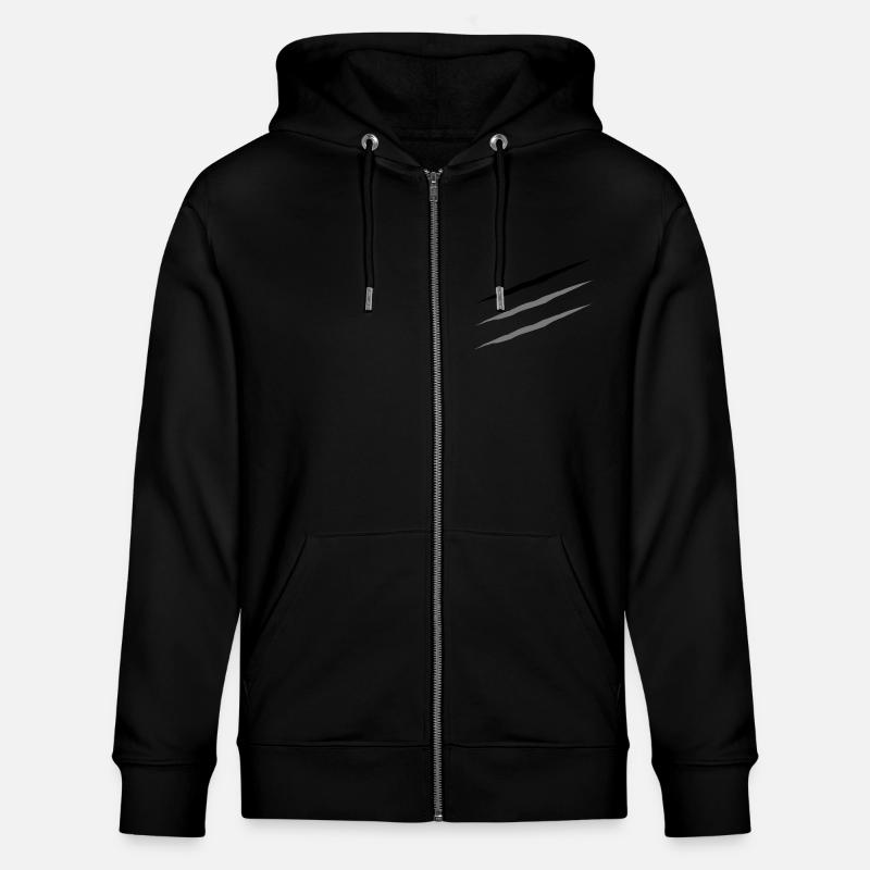 scratch - Veste à capuche bio CULTIVATOR Stanley/Stella Unisexe - noir