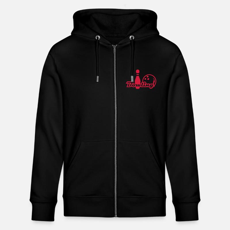 Bowling - Veste à capuche bio CULTIVATOR Stanley/Stella Unisexe - noir