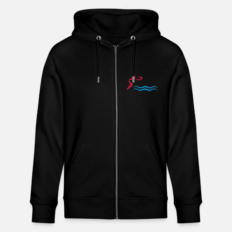 nager - Veste à capuche bio CULTIVATOR Stanley/Stella Unisexe - noir