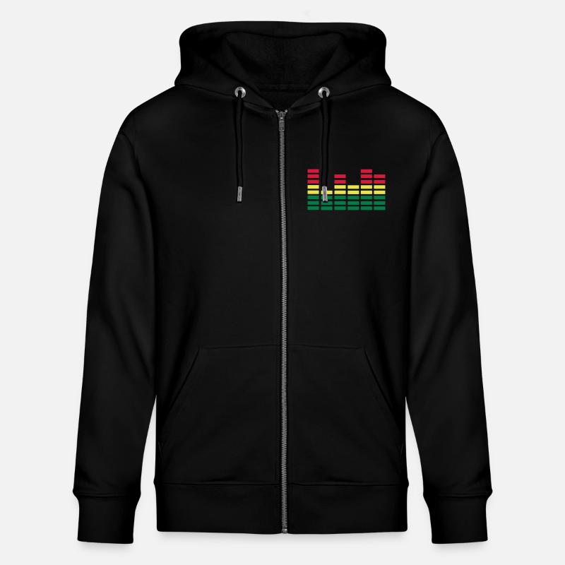 Equalizer - Veste à capuche bio CULTIVATOR Stanley/Stella Unisexe - noir