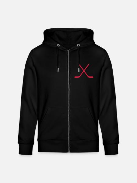 hockey - Stanley/Stella Unisex Bio-Kapuzenjacke CULTIVATOR - Schwarz