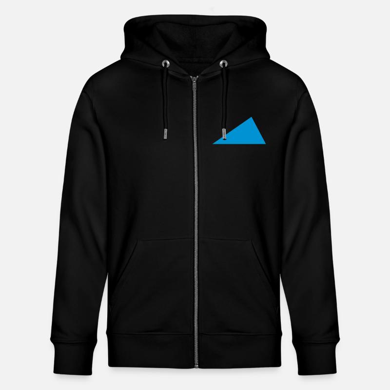 Triangle - Veste à capuche bio CULTIVATOR Stanley/Stella Unisexe - noir