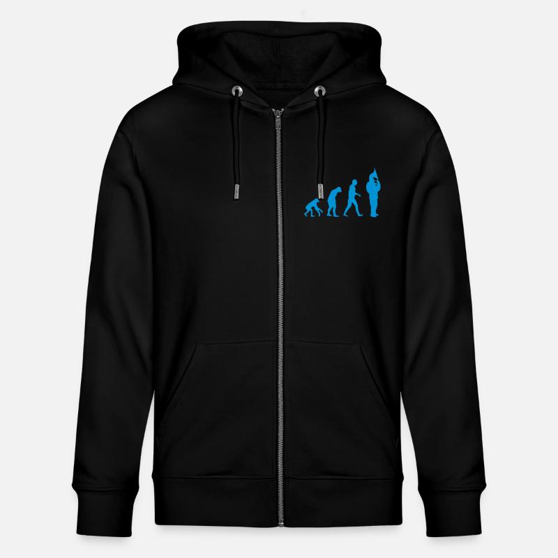 evo2sousaphone1 - Veste à capuche bio CULTIVATOR Stanley/Stella Unisexe - noir