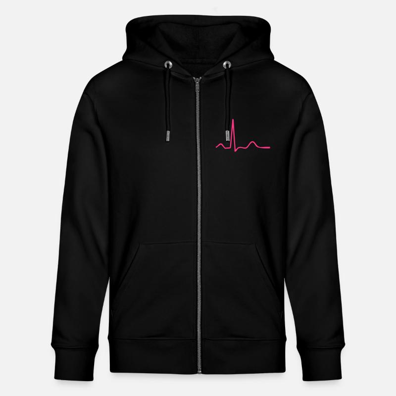 pouls - Veste à capuche bio CULTIVATOR Stanley/Stella Unisexe - noir
