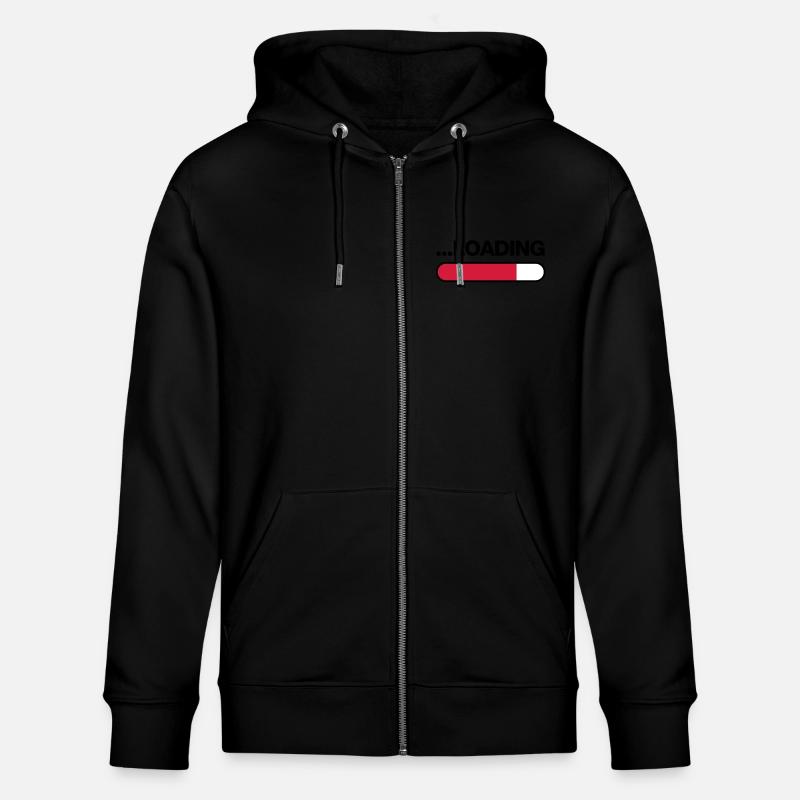 loading - Stanley/Stella Unisex Bio-Kapuzenjacke CULTIVATOR  - Schwarz