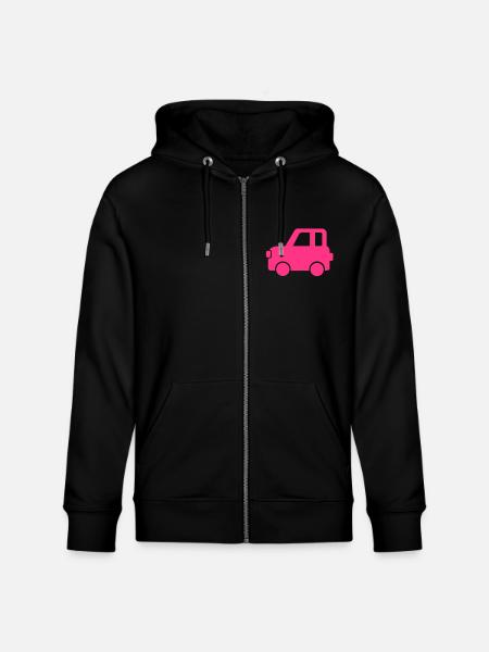 Auto - Stanley/Stella Unisex Bio-Kapuzenjacke CULTIVATOR - Schwarz