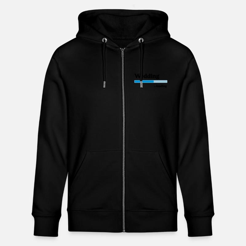 Wedding loading - Stanley/Stella Unisex Bio-Kapuzenjacke CULTIVATOR  - Schwarz