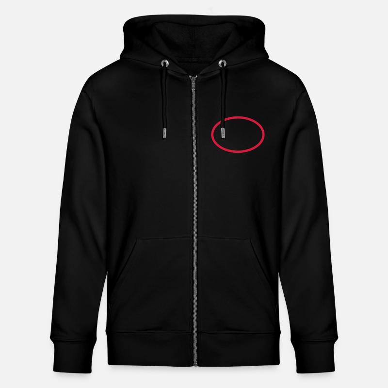 Cercle - Veste à capuche bio CULTIVATOR Stanley/Stella Unisexe - noir