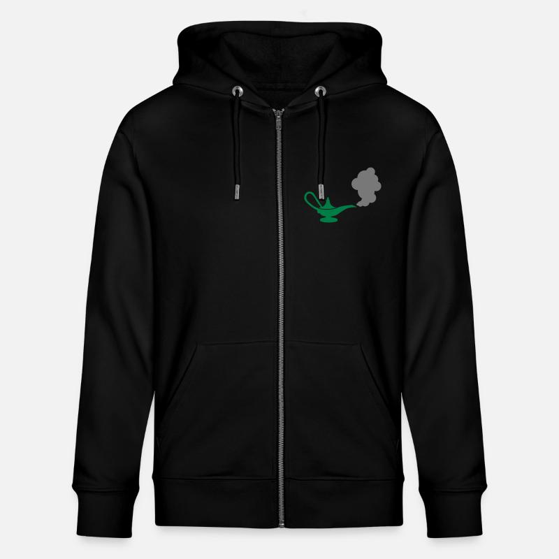 Magic lamp - Veste à capuche bio CULTIVATOR Stanley/Stella Unisexe - noir