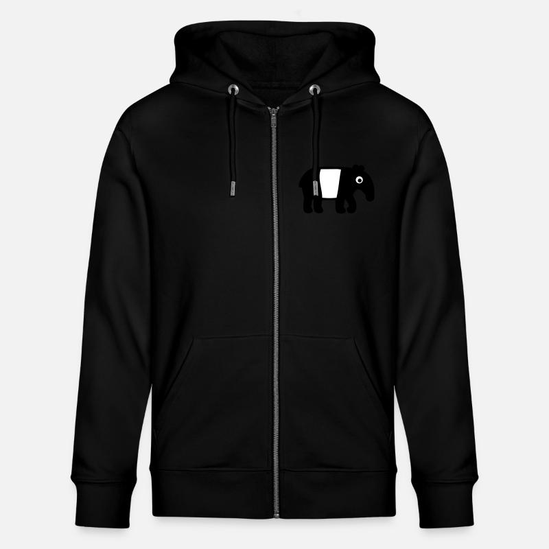 Tapir - Stanley/Stella Unisex Bio-Kapuzenjacke CULTIVATOR  - Schwarz