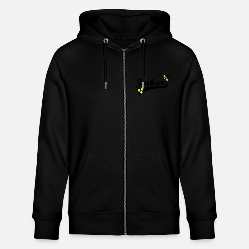 Imker - Stanley/Stella Unisex Bio-Kapuzenjacke CULTIVATOR  - Schwarz