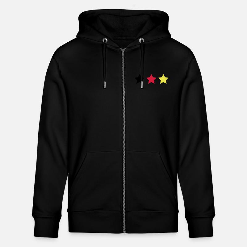 german_stars - Stanley/Stella Unisex Bio-Kapuzenjacke CULTIVATOR - Schwarz