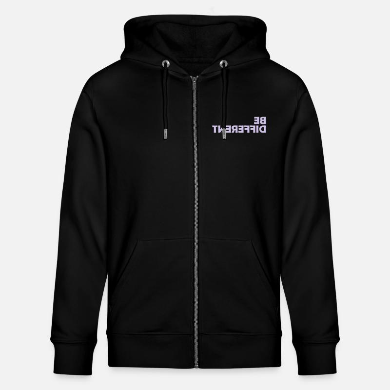 Soyez différent Logo Design - Veste à capuche bio CULTIVATOR Stanley/Stella Unisexe - noir
