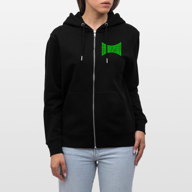 Langage de programme de code binaire Veste à capuche bio CULTIVATOR Stanley/Stella Unisexe