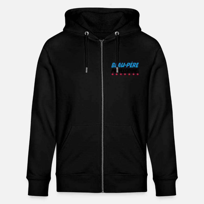 Beau-Père PROFESSIONNEL - Veste à capuche bio CULTIVATOR Stanley/Stella Unisexe - noir