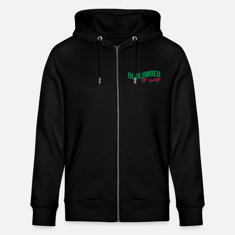 BOULANGER DE LUXE - Veste à capuche bio CULTIVATOR Stanley/Stella Unisexe - noir