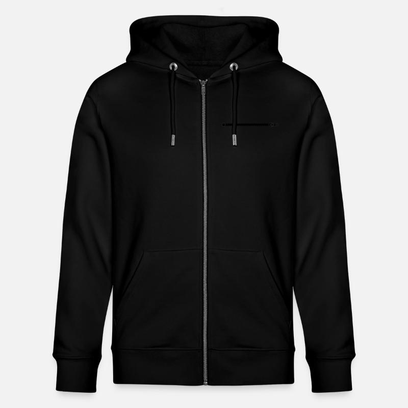 Fermeture à glissière - Veste à capuche bio CULTIVATOR Stanley/Stella Unisexe - noir