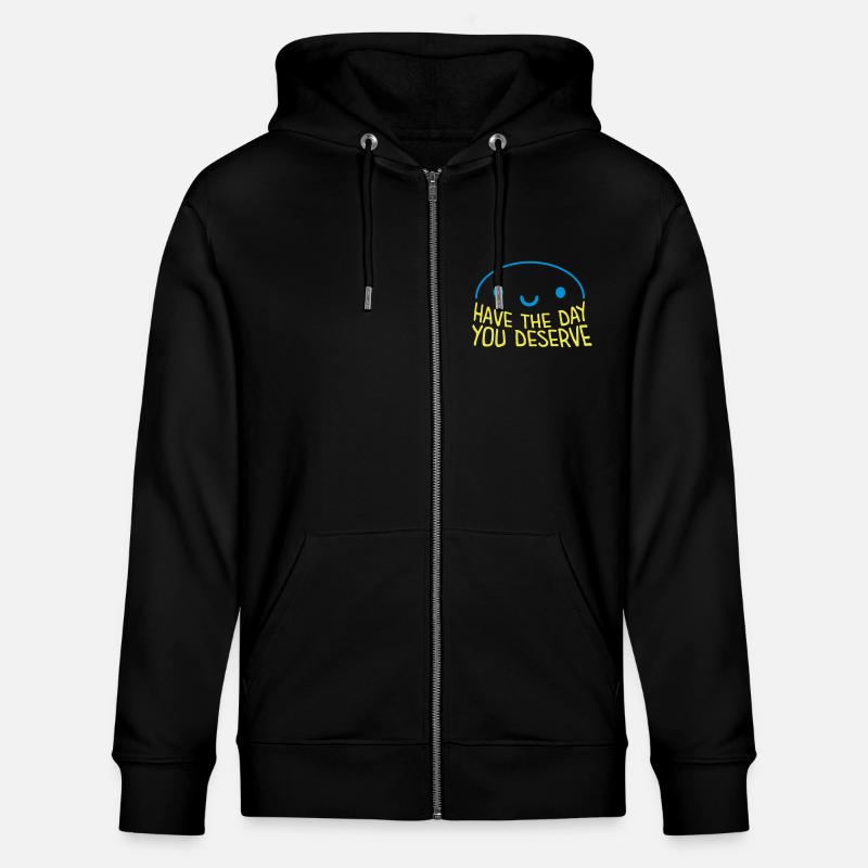 le jour que vous méritez - Veste à capuche bio CULTIVATOR Stanley/Stella Unisexe - noir